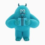 مجسمه هیولای آبی